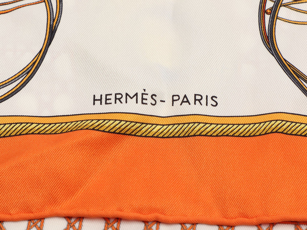 Hermès Napoleon Jacquard Silk Scarf 90cm