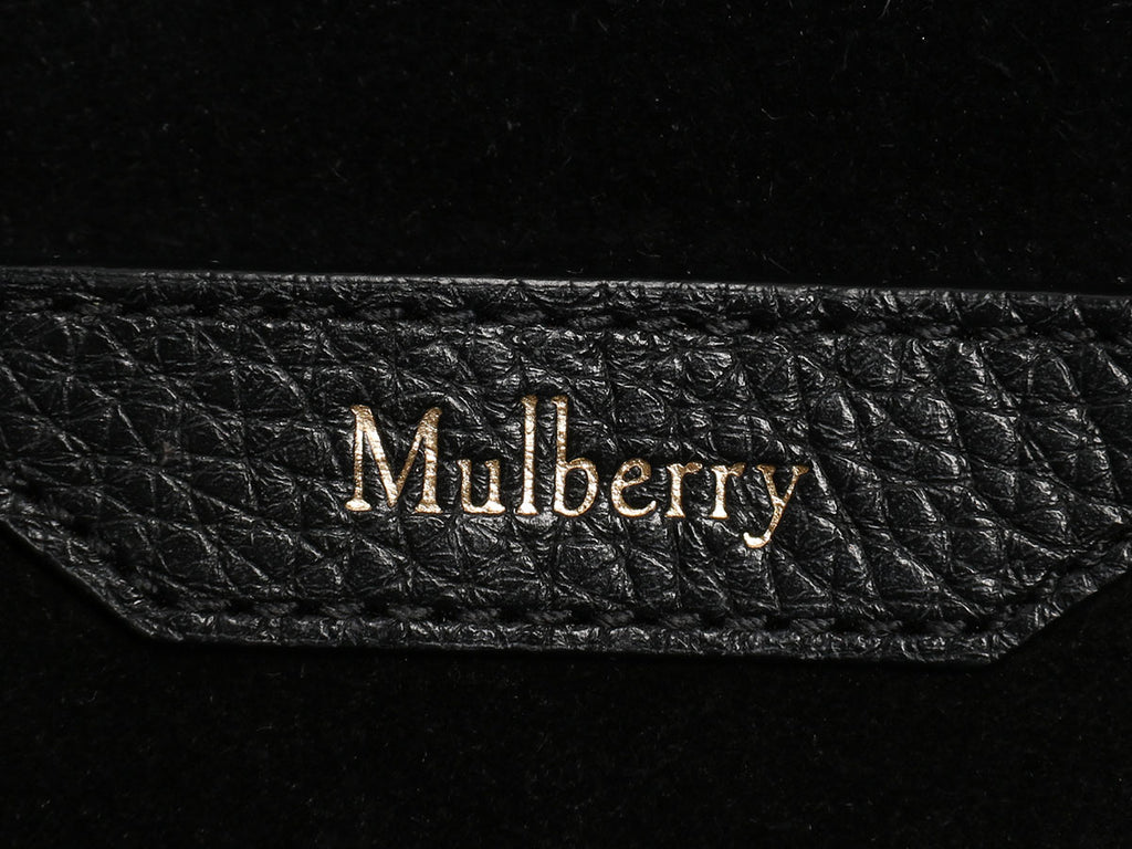 Mulberry Small Black Amberley