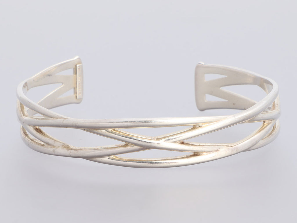 Tiffany & Co. Sterling Silver Open Cuff Bracelet
