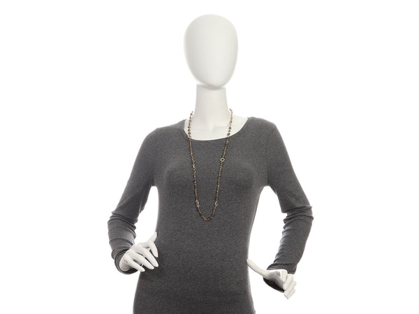 Alana Leigh Gold-Washed Labradorite Pendant Necklace, Ring, and Earrings Set