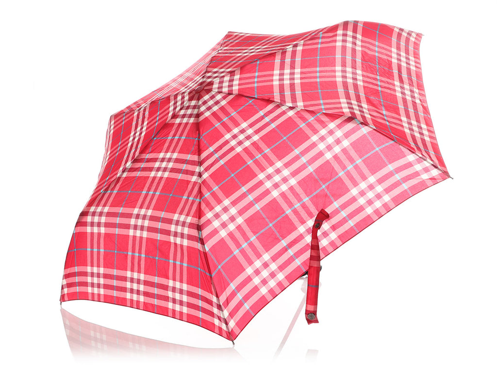 BB.X0923.05 Burberry Red Check Umbrella