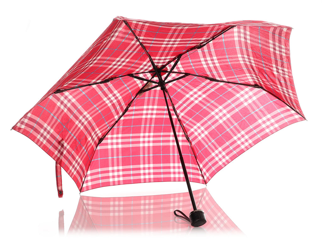 BB.X0923.05 Burberry Red Check Umbrella