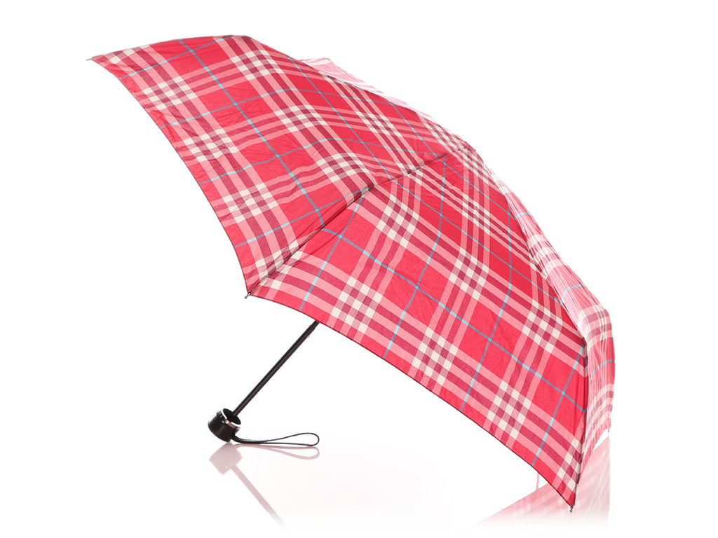 BB.X0923.05 Burberry Red Check Umbrella