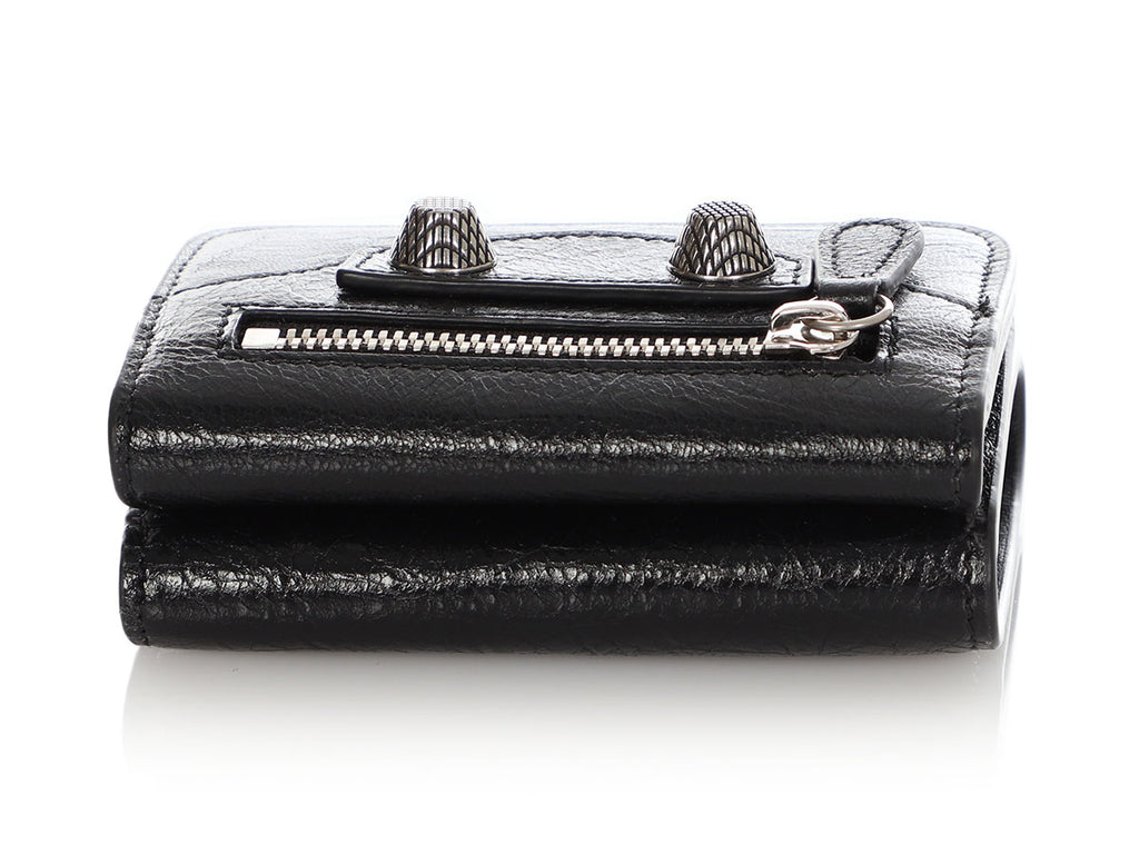Balenciaga Mini Black Le Cagole Wallet