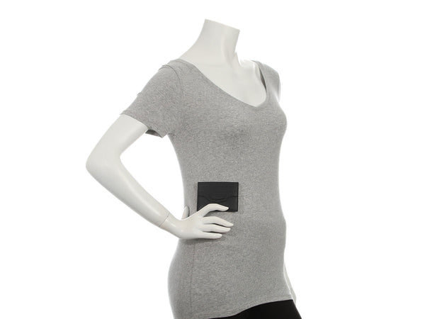 Balenciaga Black Grained Calfskin Neo Classic Card Case