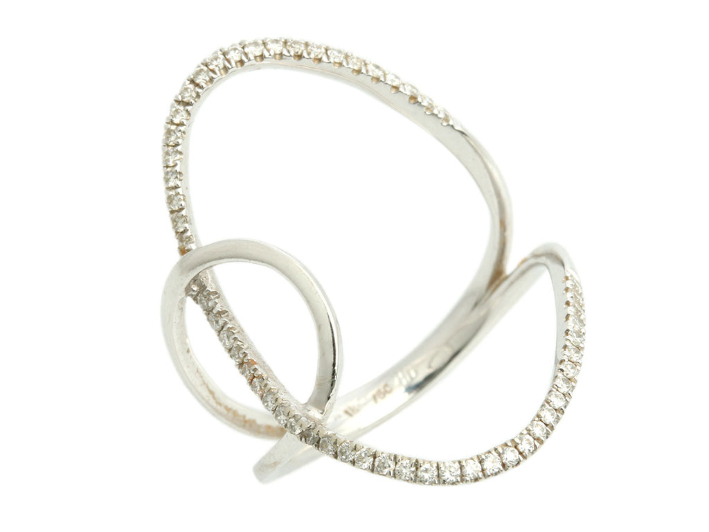 Bony Levy 18K White Gold Diamond Ring