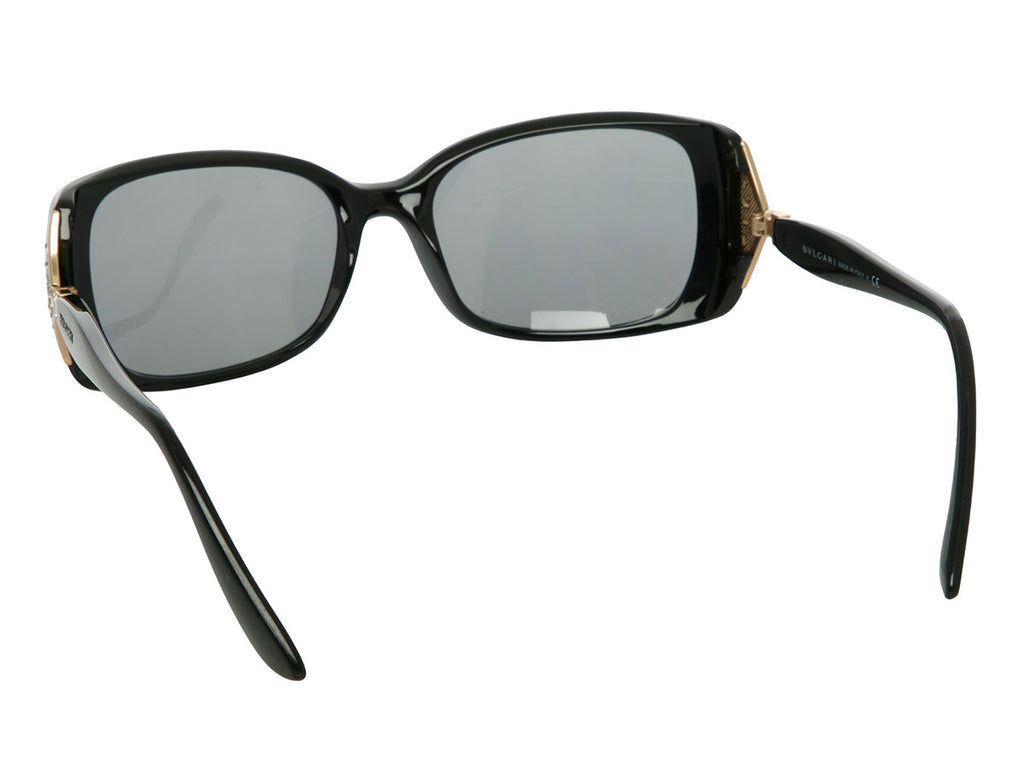 Bulgari Black Crystal Sunglasses