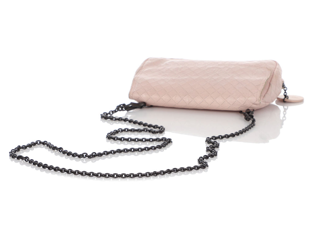 Bottega Veneta Small Embossed Butterfly Chain Crossbody