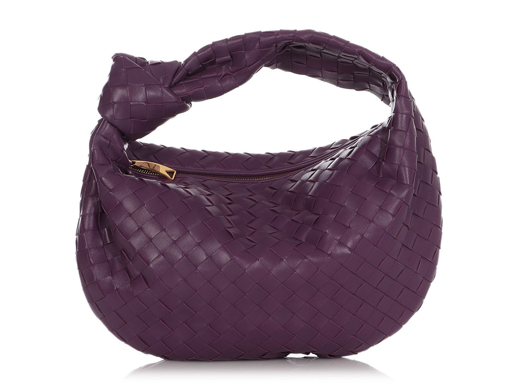 Bottega Veneta Purple Teen Jodi Hobo