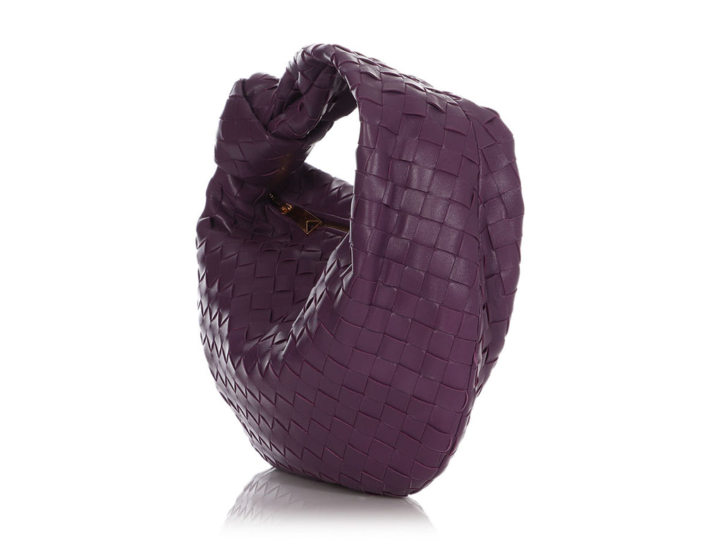 Bottega Veneta Purple Teen Jodi Hobo