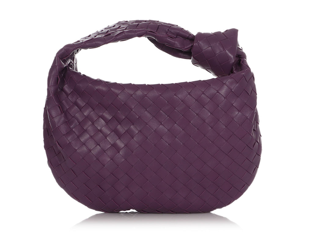 Bottega Veneta Purple Teen Jodi Hobo