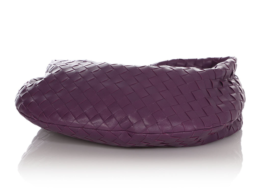 Bottega Veneta Purple Teen Jodi Hobo