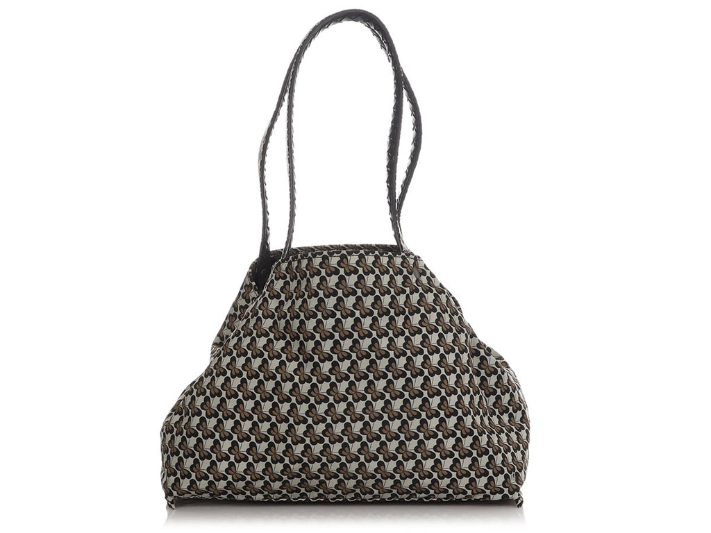 Bottega Veneta Black Butterfly Reversible Tote