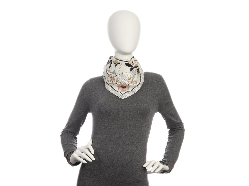 Dior Le Bateleur Silk Scarf