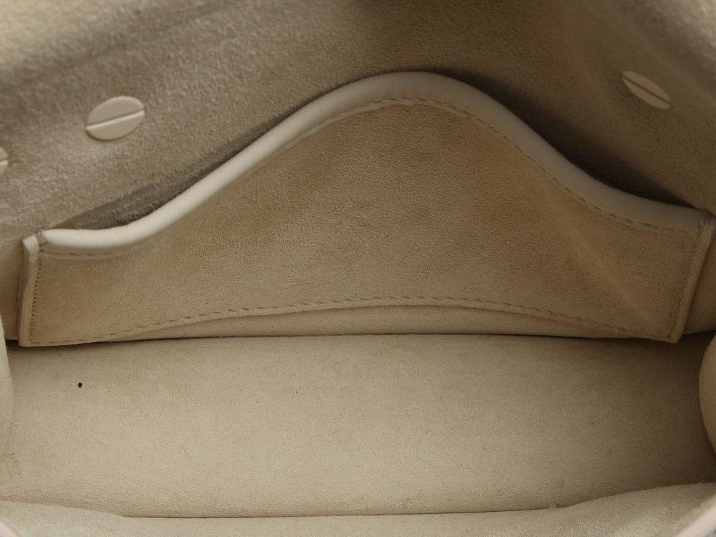 Dior Mini White J’Adior Flap Bag