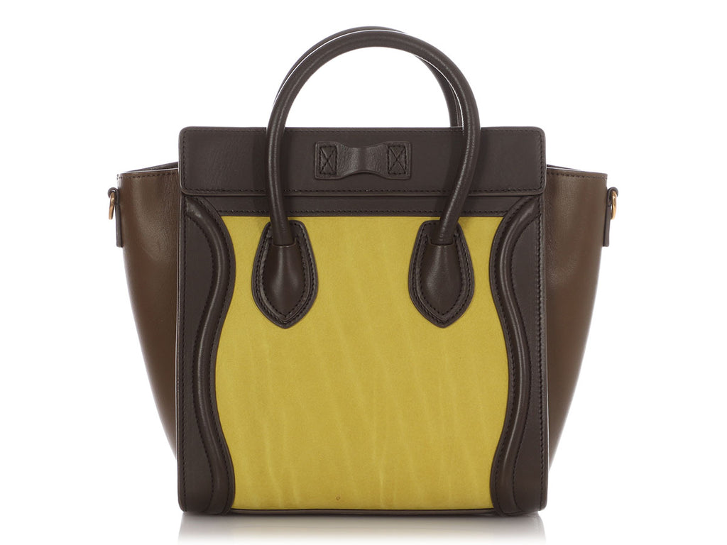 Céline Tricolor Nano Luggage