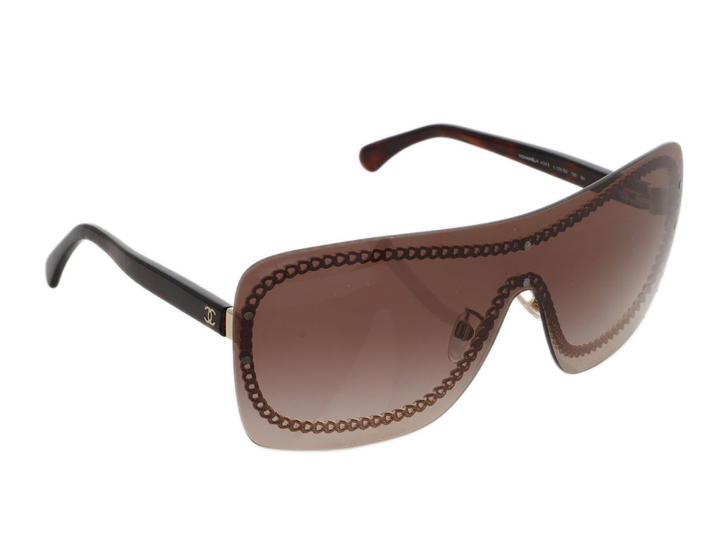 Chanel Chain Shield Sunglasses