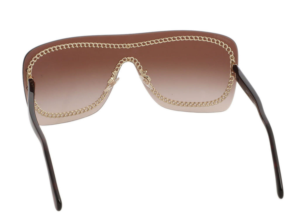 Chanel Chain Shield Sunglasses