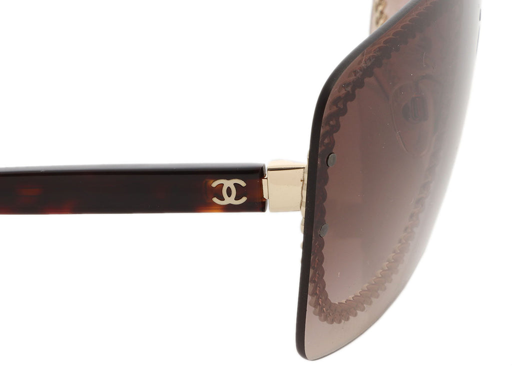 Chanel Chain Shield Sunglasses