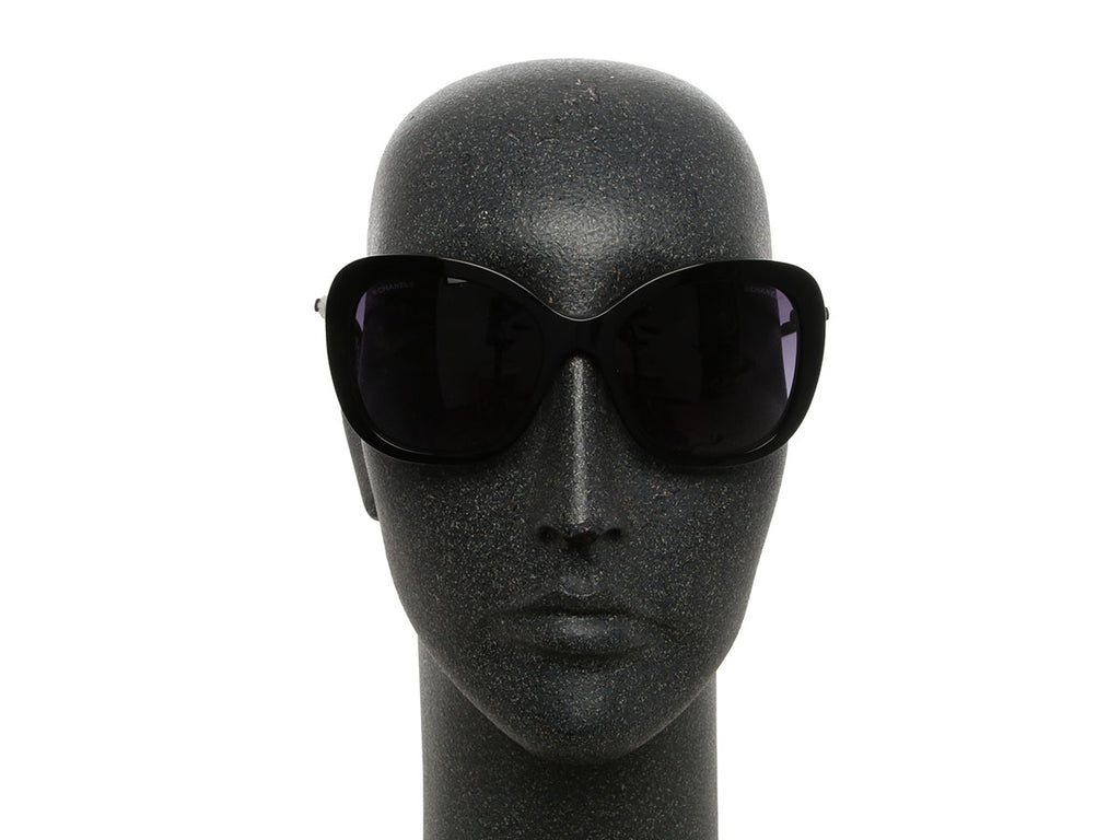 Chanel Black Pearl CC Sunglasses