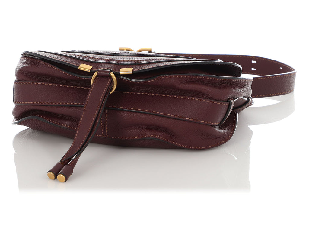 Chloé Medium Brown Marcie Crossbody Bag