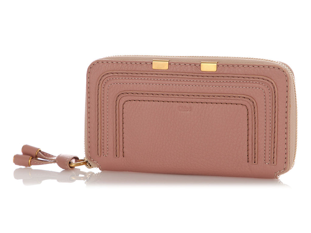 Chloé Anemone Pink Marcie Long Wallet