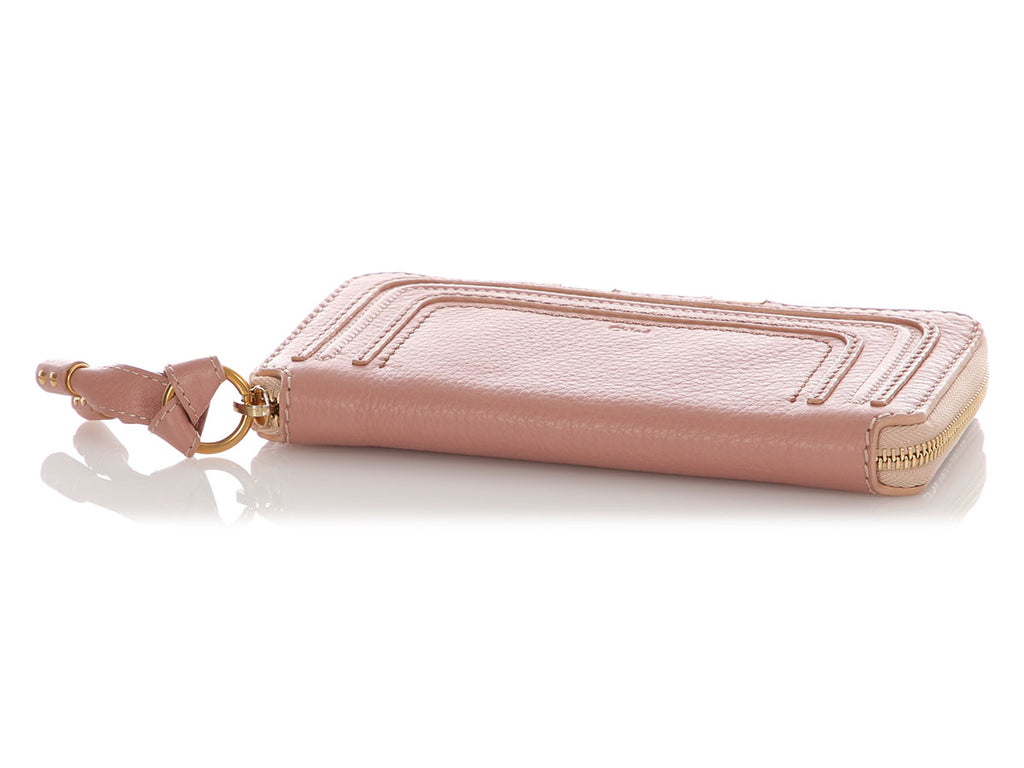 Chloé Anemone Pink Marcie Long Wallet