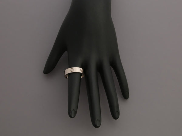 Cartier 18K White Gold Love Ring