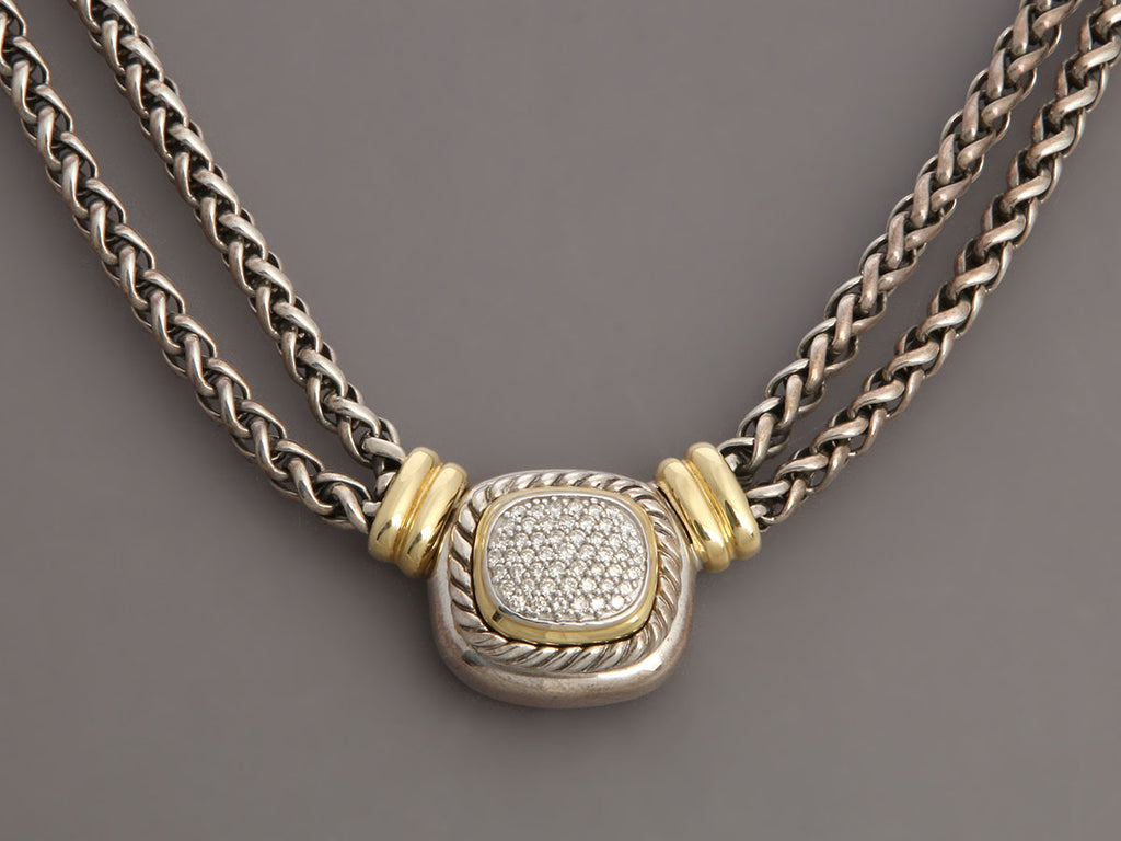 David Yurman Diamond Albion Necklace