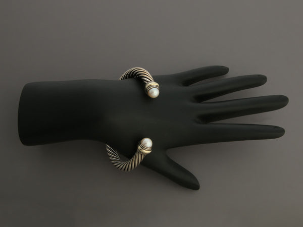 David Yurman Pearl Cable Classic Bracelet