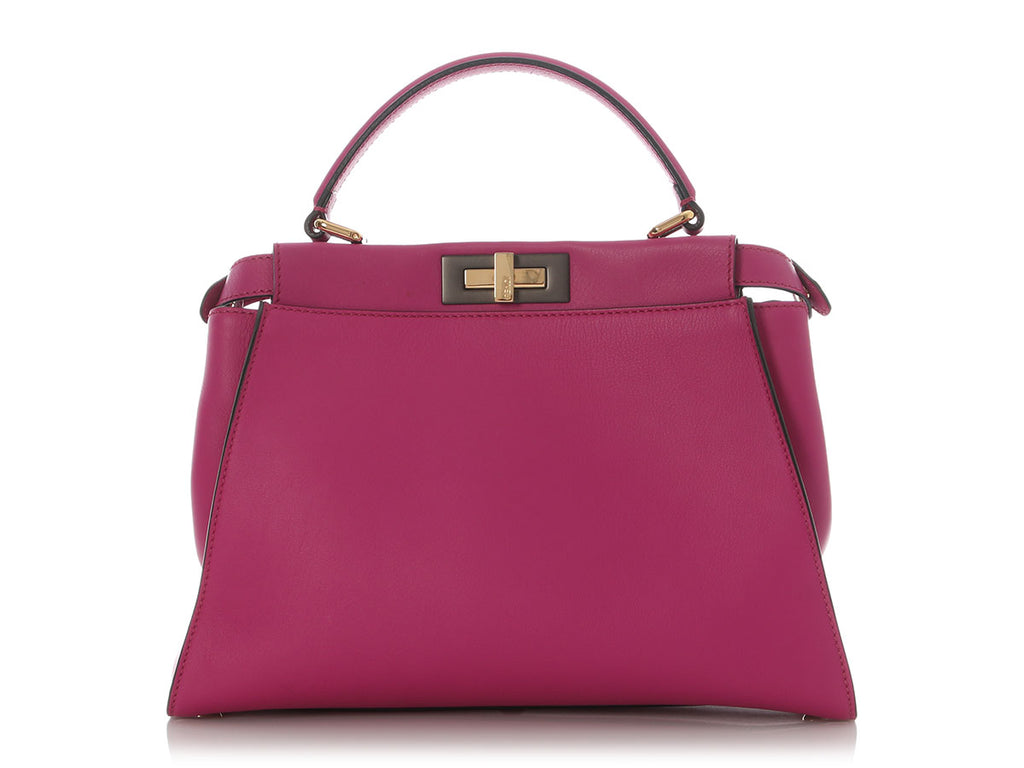 Fendi Medium Magenta Peekaboo