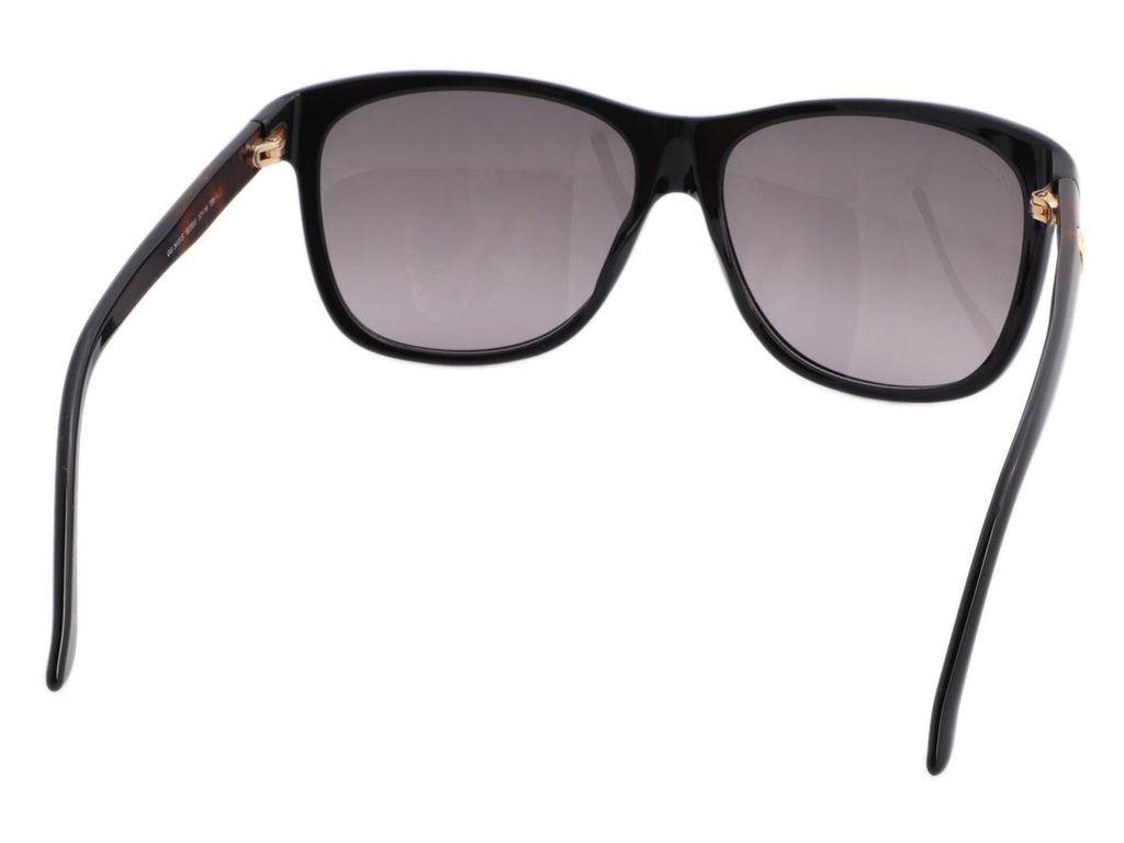 Gucci Black and Tortoise Sunglasses