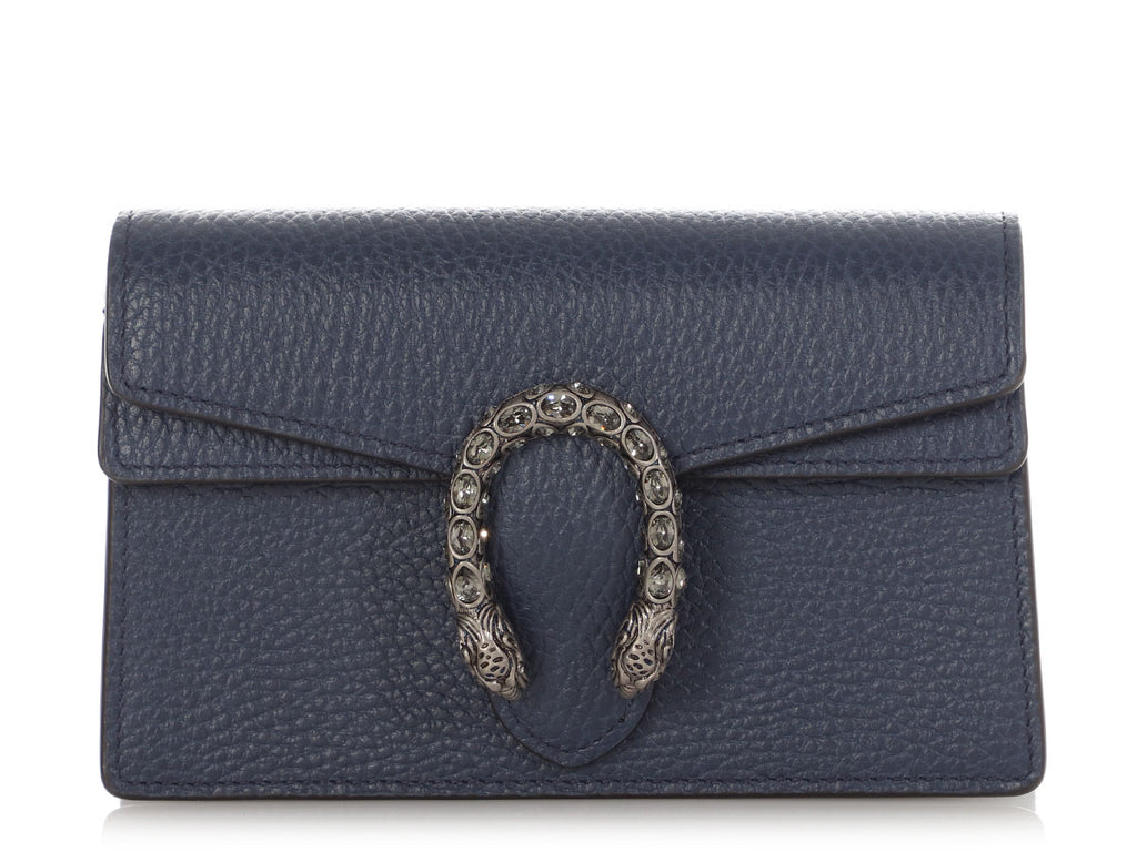 Gucci Super Mini Navy Dionysis