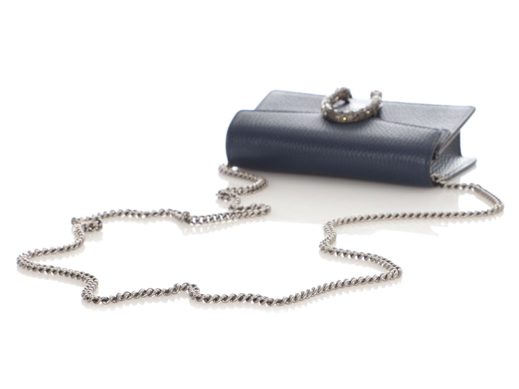 Gucci Super Mini Navy Dionysis