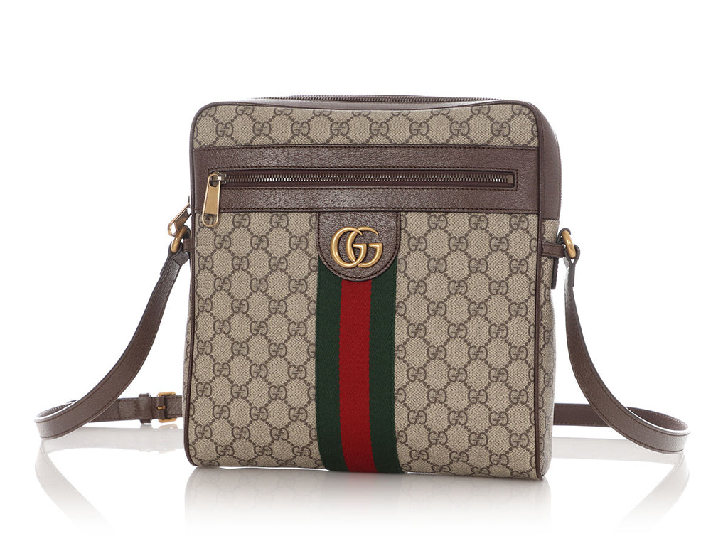 Gucci Large GG Supreme Ophidia Messenger Bag