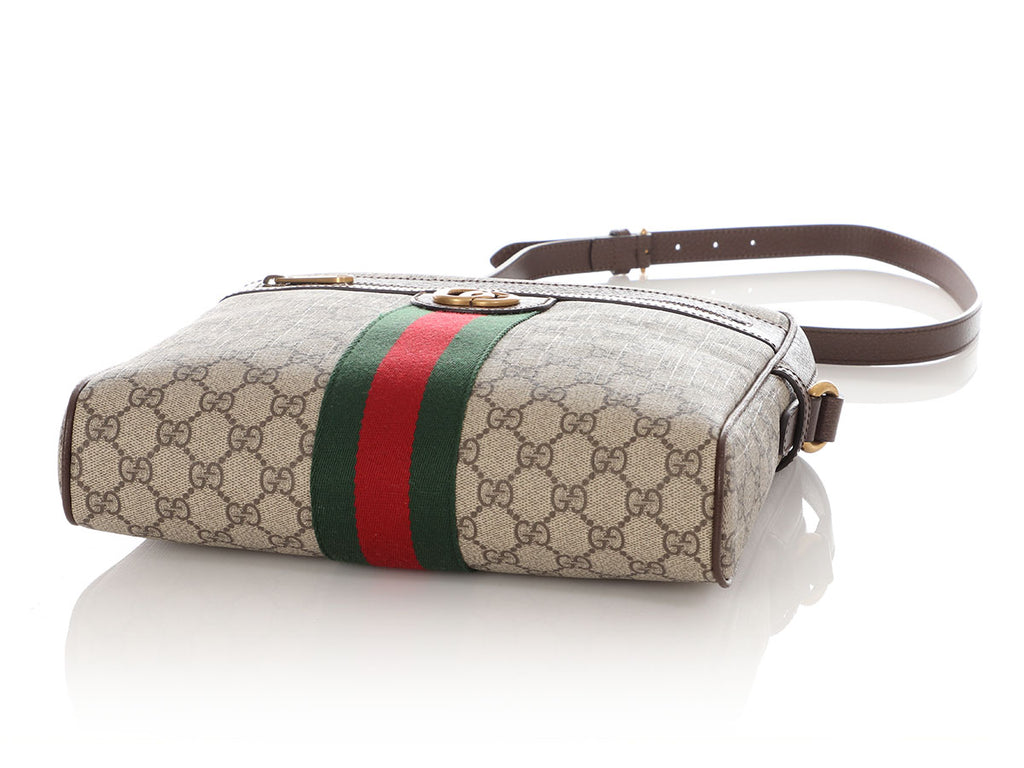 Gucci Large GG Supreme Ophidia Messenger Bag