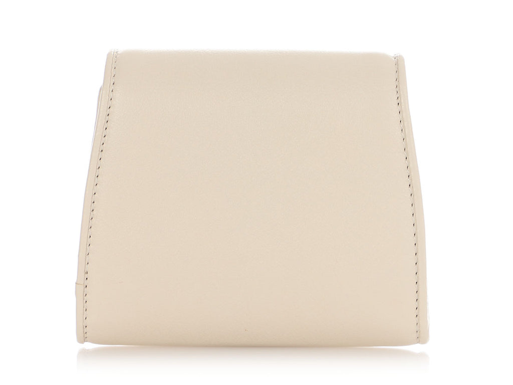 Gucci Medium White Blondie Chain Wallet