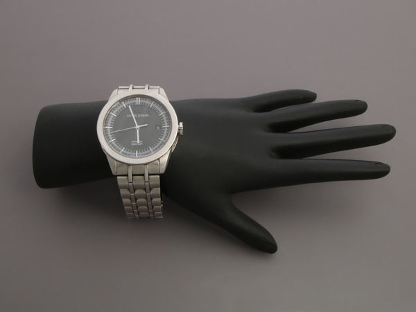 Georg Jensen Stainless Steel Mens Barth Watch 40mm