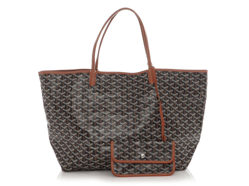 Goyard Black and Tan Saint-Louis GM