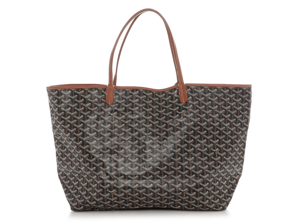 Goyard Black and Tan Saint-Louis GM