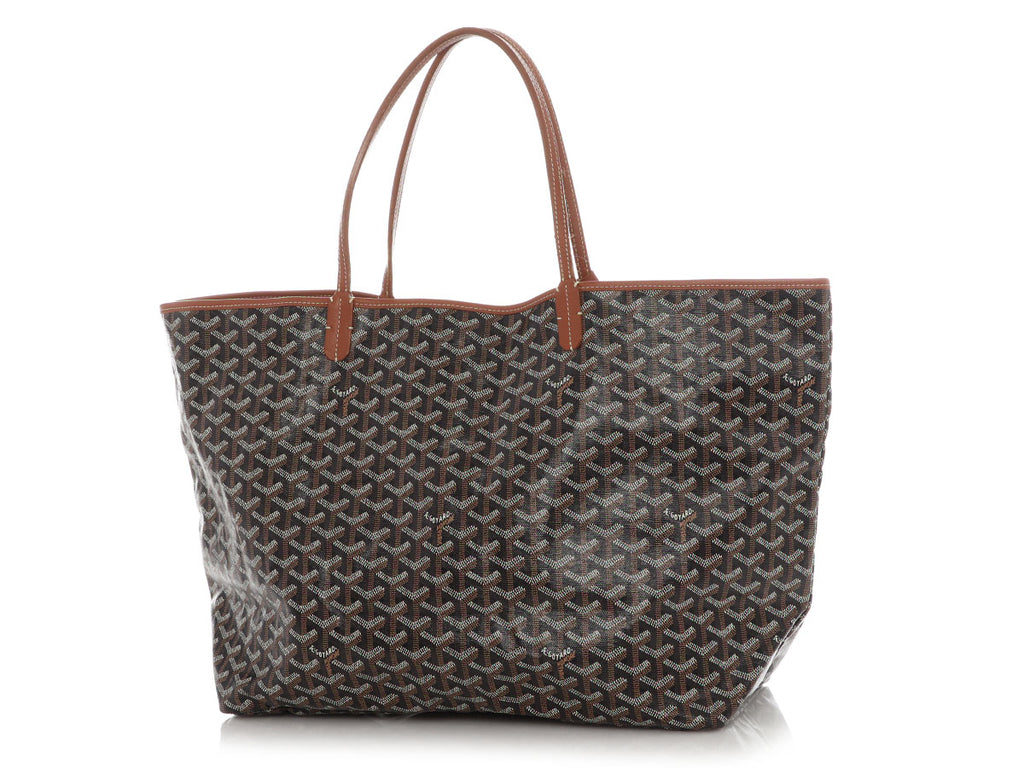 Goyard Black and Tan Saint-Louis GM