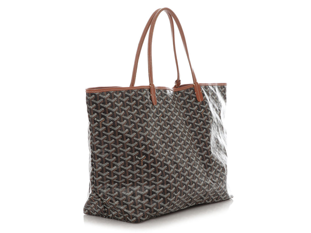 Goyard Black and Tan Saint-Louis GM