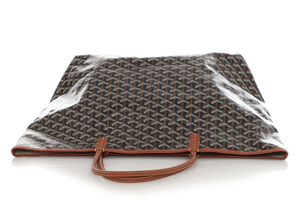 Goyard Black and Tan Saint-Louis GM