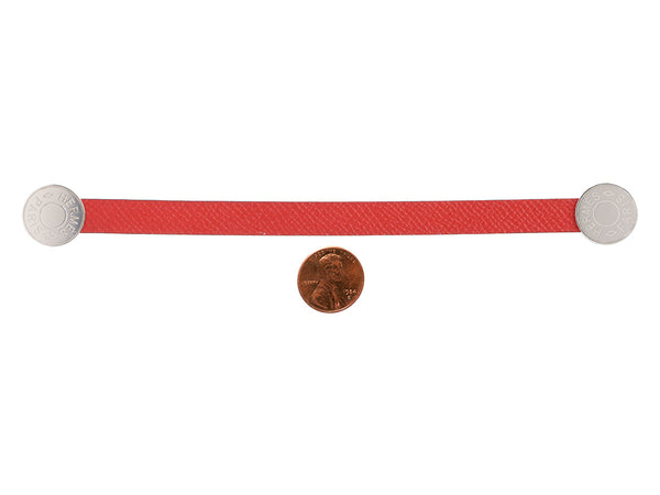 Hermès Red Epsom Malice Glove Clip