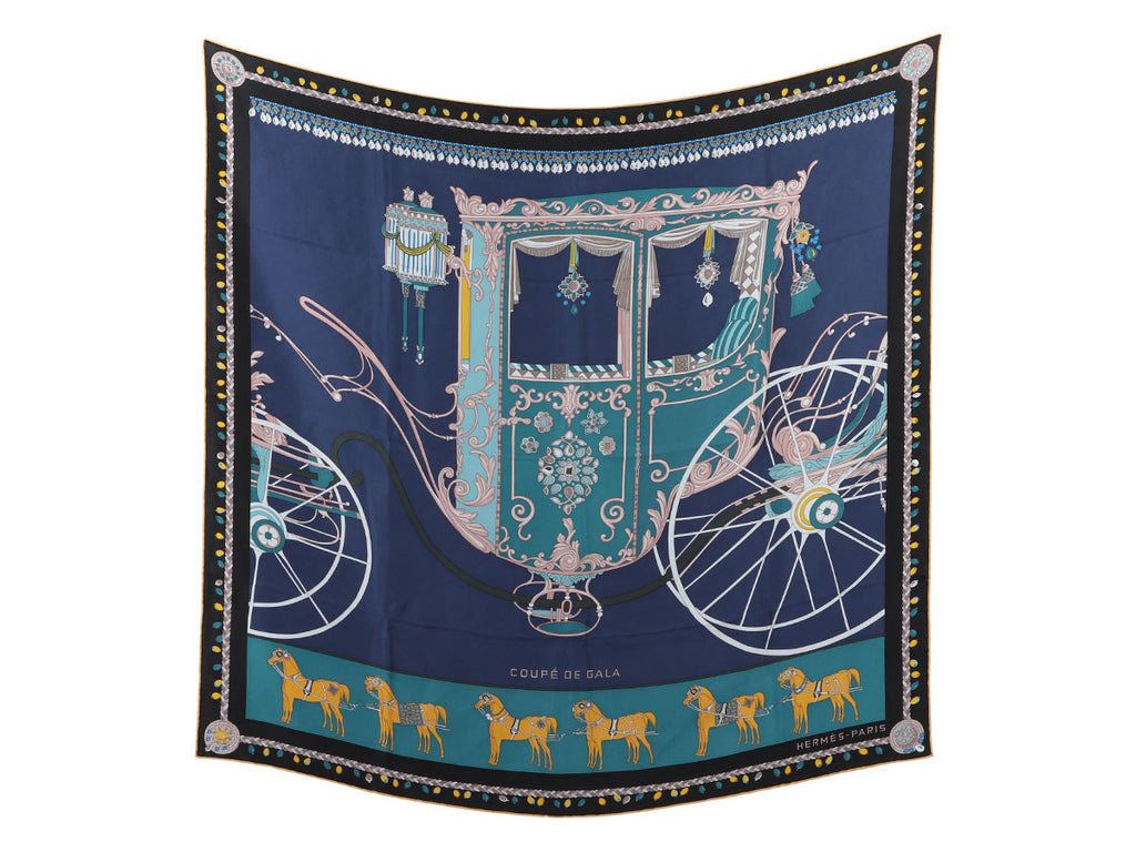 Hermès Coupé de Gala Silk Scarf 90cm