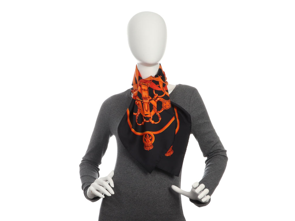 Hermès Cavalcadour Silk Scarf 90cm