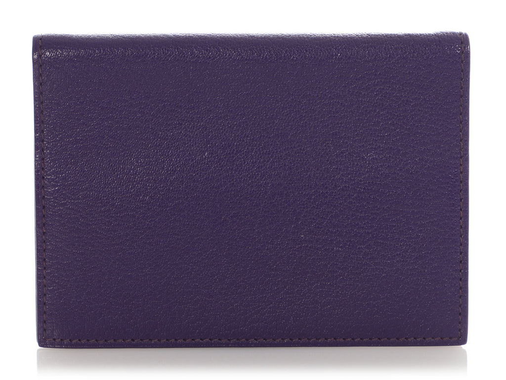 Hermès Purple Chèvre Simple Agenda Cover GM