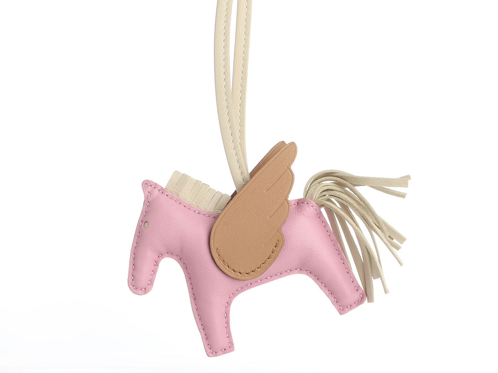 Hermès Mauve Sylvestre Lambskin Rodeo Pégase PM