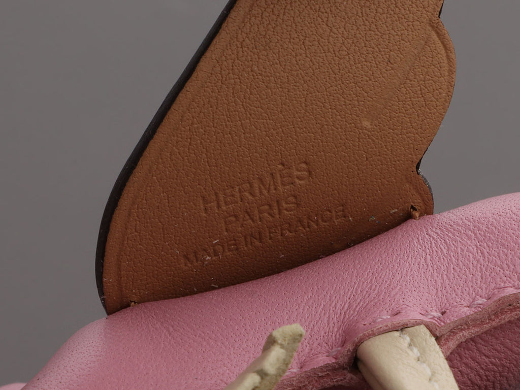 Hermès Mauve Sylvestre Lambskin Rodeo Pégase PM