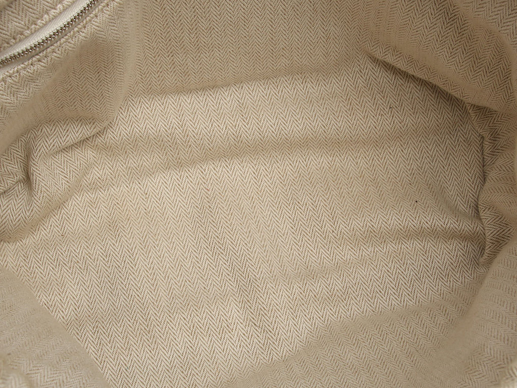 Hermès Natural Canvas and Fauve Barenia Fourbi Insert MM